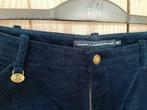 Velours broek RALPH LAUREN (mt42/US12) nwpr 149eur, Lang, Blauw, Maat 42/44 (L), Ophalen of Verzenden