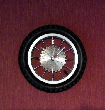 Horloge roue de vélo