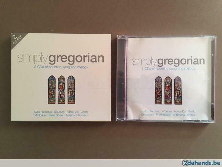 CD - Simply gregorian, Cd's en Dvd's, Cd's | Religie en Gospel, Ophalen of Verzenden