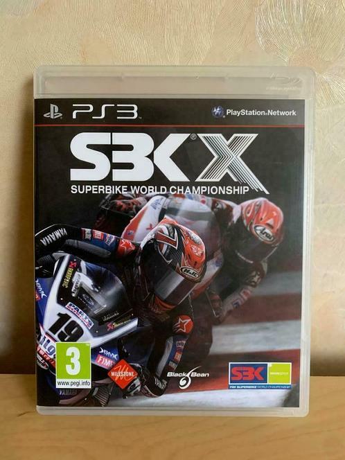 Jeux PS3 SBK X, Consoles de jeu & Jeux vidéo, Jeux | Sony PlayStation 3, Comme neuf, Course et Pilotage, Enlèvement