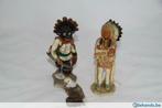 2 indianen beeldjes, Verzamelen, Gebruikt