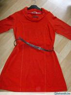 jurk met riem oranje  merk atmos - maat 40, Oranje, Gedragen, Maat 38/40 (M), Ophalen of Verzenden