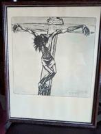 Jezus aan het kruis (Servaes), Enlèvement ou Envoi