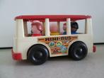Fisher-Price; minibus FP-141 met 5 mannetjes, Kinderen en Baby's, Speelgoed | Fisher-Price, Ophalen of Verzenden, Gebruikt, Auto of Voertuig