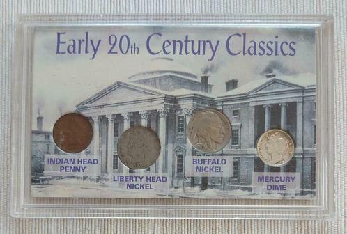 USA - Early 20th Century Classics Collection - US Mint, Timbres & Monnaies, Monnaies | Amérique, Série, Amérique du Nord, Envoi