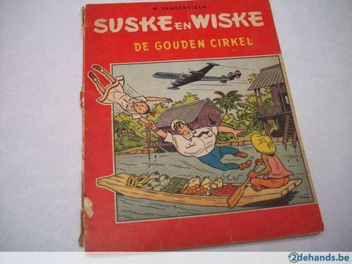 Suske en Wiske Nr 39 "De gouden cirkel" Eerste Druk, Boeken, Stripverhalen, Gelezen, Ophalen of Verzenden