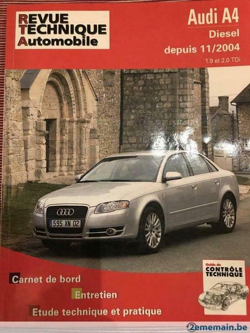 Revue Technique Automobile Audi A4 >11/04 Diesel, Autos : Divers, Modes d'emploi & Notices d'utilisation, Enlèvement ou Envoi