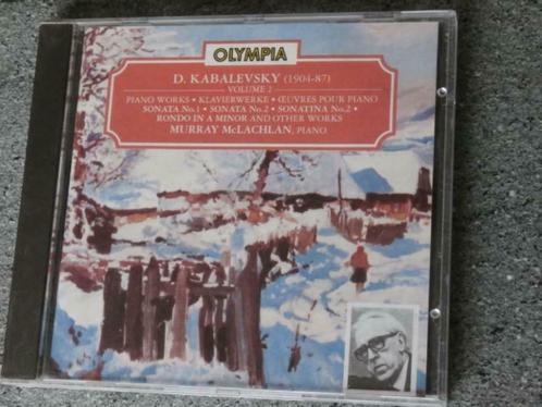D. Kabalevsky (1904-1987), CD & DVD, CD | Classique, Autres types, Du modernisme à nos jours, Enlèvement ou Envoi