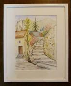 Aquarel Henri Colla, Ophalen of Verzenden