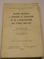 sources relatives a l'histoire du jansénisme et de l'antijan, Antiek en Kunst, Ophalen of Verzenden