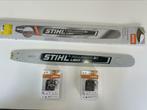 Stihl rollomatic es light 63cm + 2 chaines neuve !, Enlèvement ou Envoi, Neuf