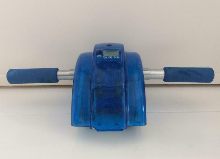 fitness roller wiel DECATHLON training buik- en armspieren, Sport en Fitness, Fitnessmaterialen, Gebruikt, Armen, Ophalen of Verzenden