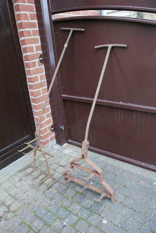 extirpateur - scarificateur en fer forgé, Tuin en Terras, Hand-tuingereedschap, Gebruikt, Ophalen