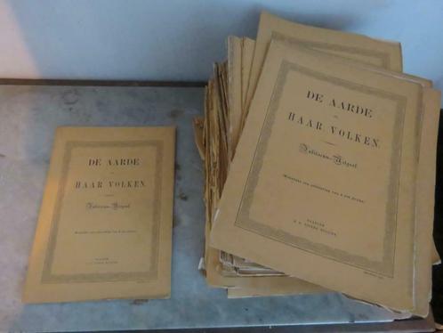 La Terre et ses peuples Epoque 1870-1900 Lot 107 pièces, Antiquités & Art, Antiquités | Livres & Manuscrits, Enlèvement ou Envoi