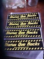 4 stickers Status Quo Rocks, Verzamelen, Ophalen of Verzenden