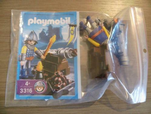 playmobil 3316 konings kanonnier, Kinderen en Baby's, Speelgoed | Playmobil, Gebruikt, Complete set, Ophalen