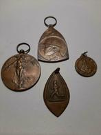 Lot de médailles en bronze, Postzegels en Munten, Ophalen of Verzenden, Brons