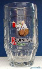 Bier brouwerij kroes glas Rodenbach 2001 gravensteen, Gebruikt, Ophalen of Verzenden