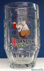 Bier brouwerij kroes glas Rodenbach 2001 gravensteen, Verzamelen, Ophalen of Verzenden, Gebruikt