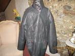 heren leren jack (grijze tint) 15€, Kleding | Heren, Ophalen of Verzenden, Nieuw, Bruin