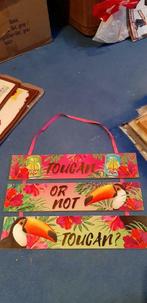 Houten bord Toucan (nieuw), Verzenden, Nieuw