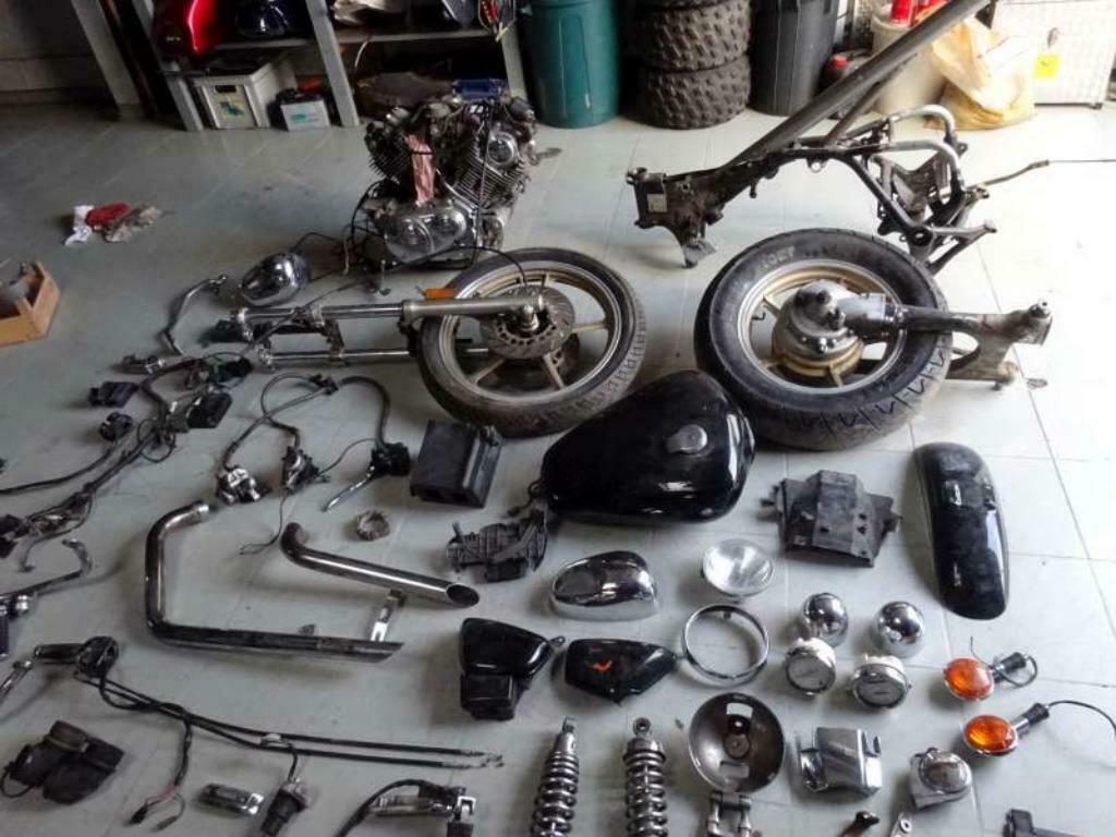 onderdelen yamaha virago 750 van '88-'98, Ophalen of Verzenden, Gebruikt