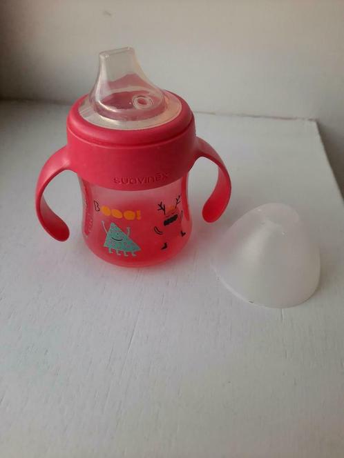 Drinkbeker Booo - Suavinex - 150ml - +6m, Kinderen en Baby's, Babyvoeding en Toebehoren, Gebruikt, Overige typen, Ophalen of Verzenden