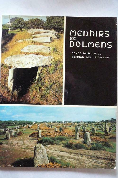 Menhirs et Dolmens kleurenfoto's, Livres, Guides touristiques, Utilisé, Guide ou Livre de voyage, Europe, Autres marques, Envoi
