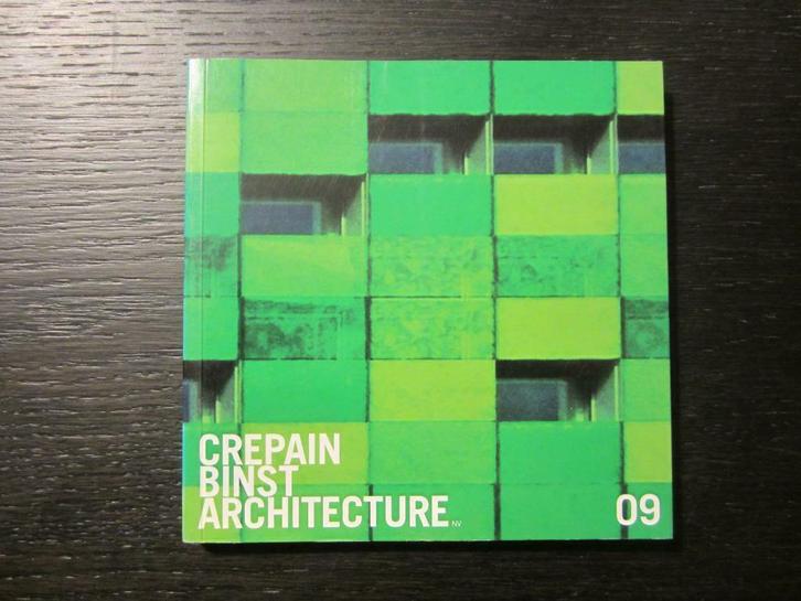 Crepain Binst Architecture   09     Getekend !!!!!!!, Boeken, Kunst en Cultuur | Architectuur, Architecten, Ophalen of Verzenden