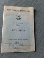 Réglement Société Nationale des Distributions d’Eau – 1958, Verzamelen, Tijdschriften, Kranten en Knipsels, 1940 tot 1960, Ophalen of Verzenden