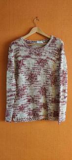 Pull tricoté à paillettes, Comme neuf, Taille 38/40 (M), Rouge, Enlèvement ou Envoi
