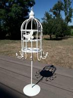 porte bijoux cage oiseaux, Moins de 50 cm, Comme neuf, Enlèvement, Métal ou Aluminium