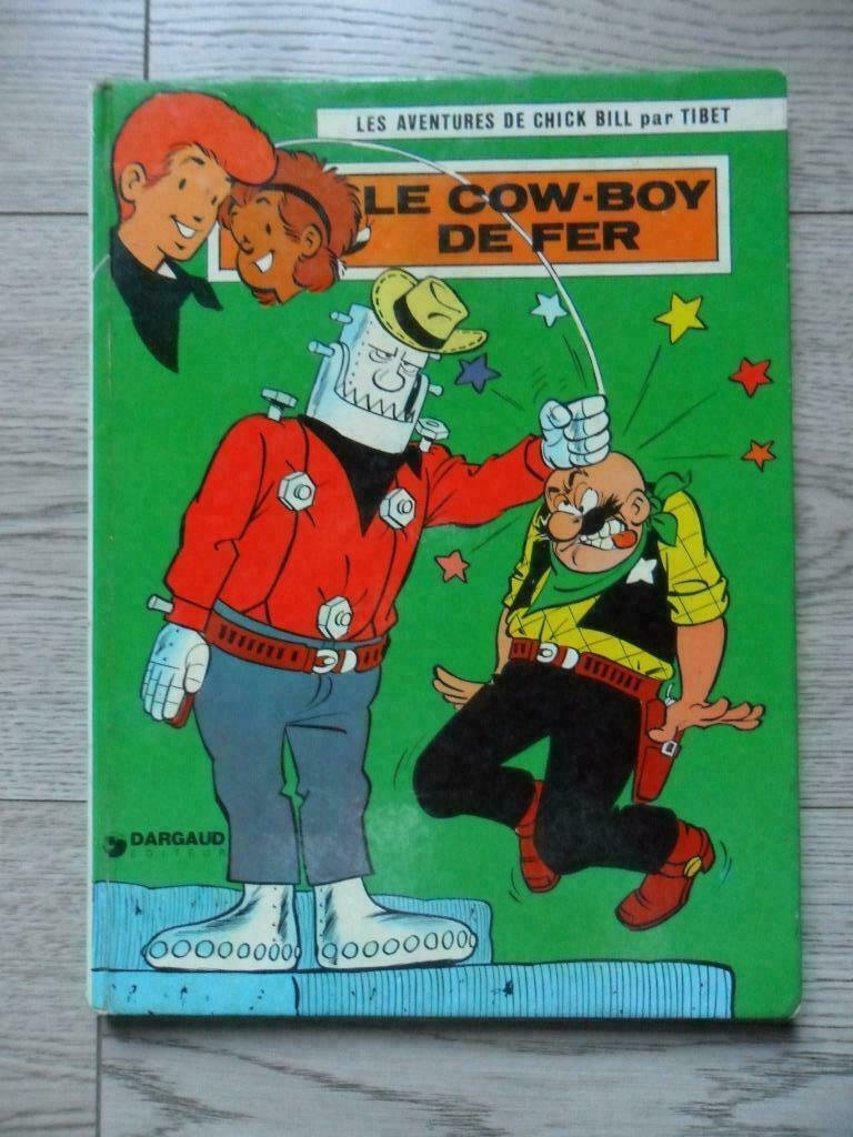 Le cow-boy de fer - Les aventures de Chick Bill - Tibet, Tibet, Enlèvement ou Envoi, Une BD, Utilisé