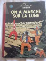Tintin : On a marché sur la lune. Edition originale B11 1954