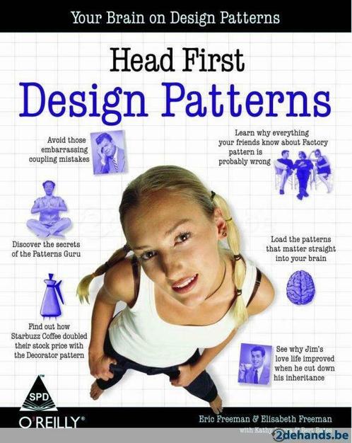 head first design patterns, Boeken, Studieboeken en Cursussen, Gelezen, Ophalen of Verzenden