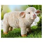 Deco schaap lammetje polystone 19 cm, Ophalen of Verzenden, Nieuw