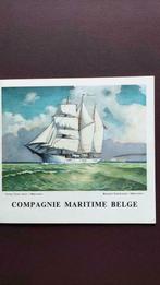 Menu Compagnie Maritime Belge M/V Elisabethville 1962, Enlèvement ou Envoi