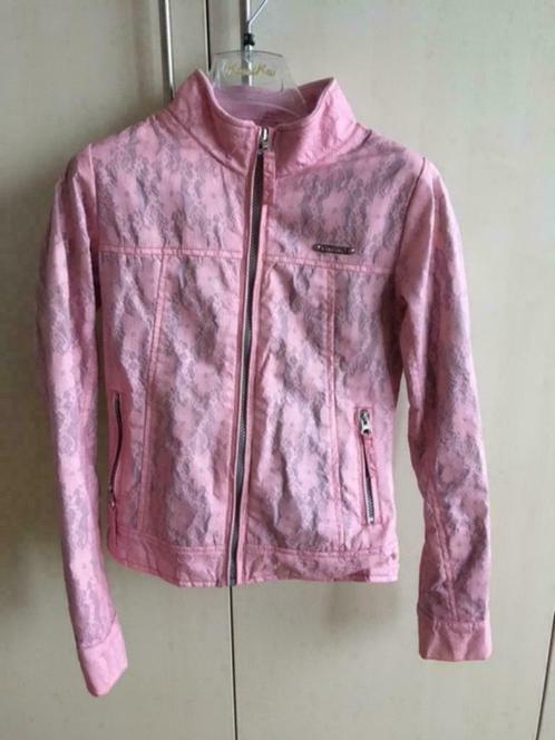 Roze zomerjas Vingino - maat 12j, Enfants & Bébés, Vêtements enfant | Taille 152, Comme neuf, Fille, Manteau, Enlèvement ou Envoi