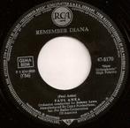 Paul Anka ‎– Remember Diana / At Night, Pop, Gebruikt, Ophalen of Verzenden, 7 inch