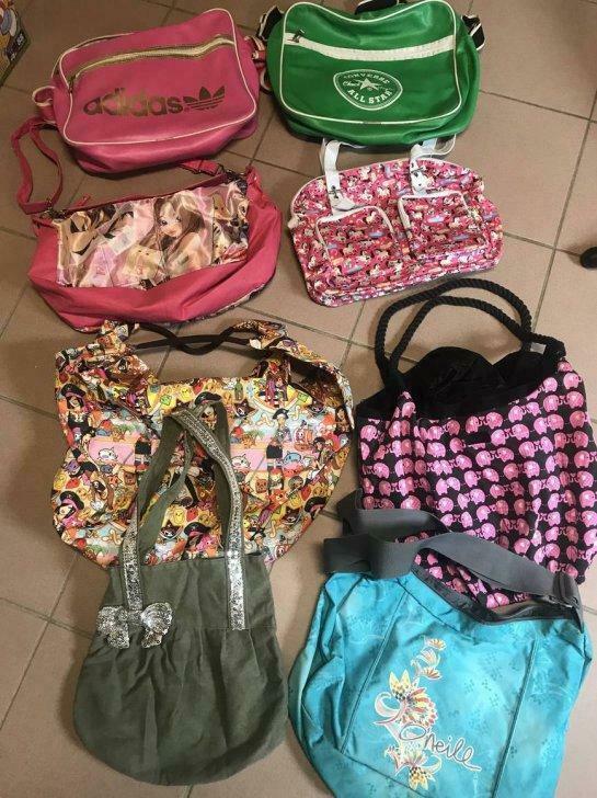 7  schoudertassen voor jeugd, Kinderen en Baby's, Kinderkleding | Overige, Gebruikt, Jongen of Meisje, Ophalen of Verzenden