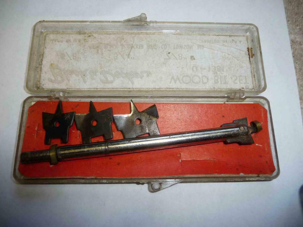 set de forets à bois BLACK & DECKER - U 1381, Autos : Divers, Outils de voiture, Utilisé, Enlèvement ou Envoi