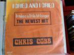 45T CHRIS COBB--- i CRIED AND I CRIED---, Pop, Utilisé, Envoi, Single