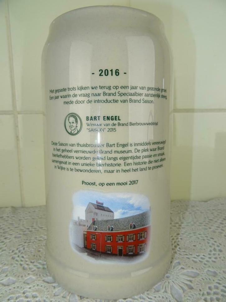 Brand Bier pul 2016 / 2017 Brand Bierpul 2016 2017 Brand pul, Verzamelen, Biermerken, Zo goed als nieuw, Pul(len), Brand, Ophalen of Verzenden