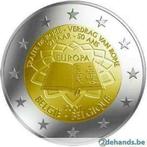 2€ verdrag van rome Belgie, 2 euros, Enlèvement ou Envoi, Monnaie en vrac, Belgique
