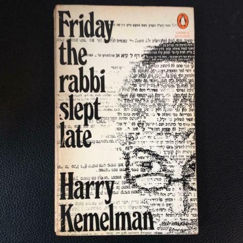 Friday the rabbi slept late, Livres, Policiers, Utilisé, Envoi