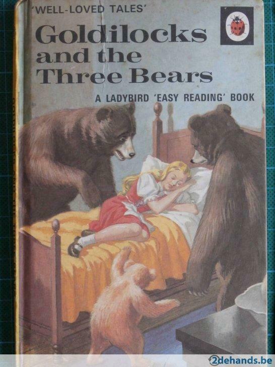 goldilocks and the three bears, Antiek en Kunst, Antiek | Boeken en Manuscripten, Ophalen of Verzenden