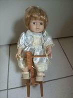 Vintage pop op schommelpaardje, Kinderen en Baby's, Ophalen of Verzenden