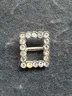 Boucle de ceinture scintillante 22 x 18 mm avec 18 perles, Hobby & Loisirs créatifs, Couture & Fournitures, Enlèvement ou Envoi