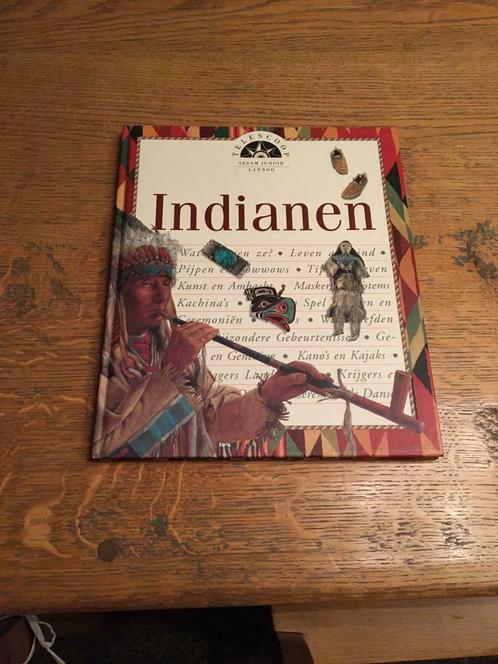 Boek Indianen -Lannoo, Collections, Efteling, Comme neuf, Enlèvement ou Envoi