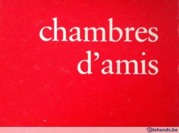 Chambres D'amis, Jan Hoet, 365pag, 310ill., Boeken, Kunst en Cultuur | Beeldend, Gelezen, Ophalen of Verzenden